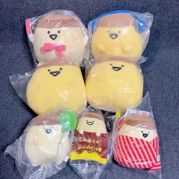 7개 [푸딩 씨] 오분구토잇쇼 봉제 인형 마스코트 묶음 판매