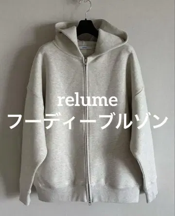 새상품급 JOURNAL STANDARD relume 후디 블루종 후드티