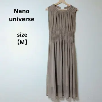 고품질 Nanouniverse 슬리브리스 롱 원피스 [ M ]