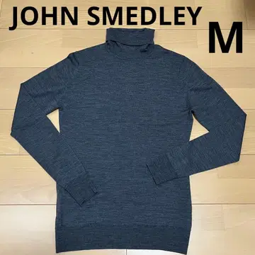 JOHN SMEDLEY 존스메들리 터틀 니트 차콜 M 사이즈