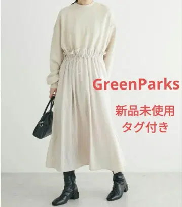Green Parks 그린파크스 미사용 새상품 드로스트 도킹 원피스