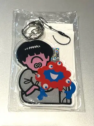 N 탄력 x 미야쿠미야쿠 x 페이스오카 아크릴 키링