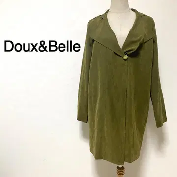 Doux&Belle 올리브 그린 컬러 자켓 촉촉한 원단