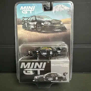 Mini GT 스카이라인 ER34 리버티 워크 슈퍼 실루엣