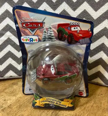 마텔 토이저러스 한정판 일본 미발매 스노우 플라우 라이트닝 맥퀸