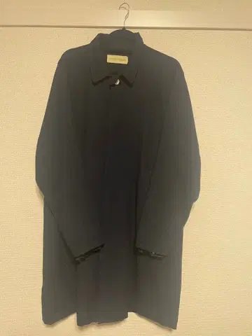 네이비 스텐카라 코트