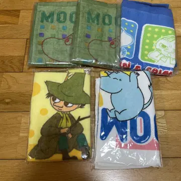 무민 스너프킨 핸드 타월 5개 세트