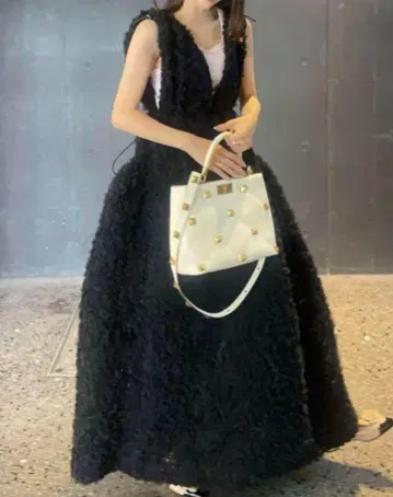 [ bibiy. ] 정품 새상품급 NOELLE SHEER DRESS 블랙