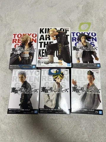 도쿄 리벤저스 피규어 봉제 인형 세트