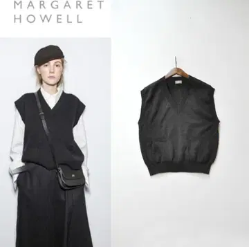 새상품급 마가렛호웰 POCKET SLIPOVER 니트 베스트