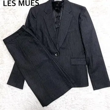 [ 새상품급 ] LES MUES 여성용 비즈니스 워셔블 스트라이프
