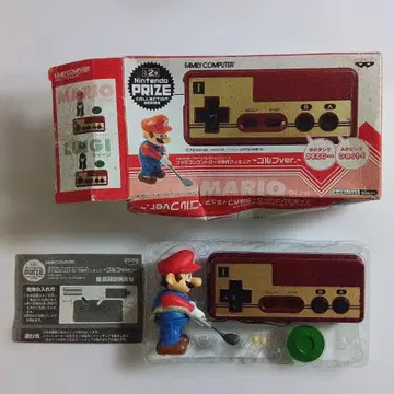 슈퍼 마리오 패미컴 컨트롤러 조작 피규어 골프 ver 마리오