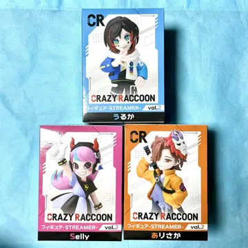 GIGO CRAZYRACCOON 피규어 우루카 셀리 아리사카