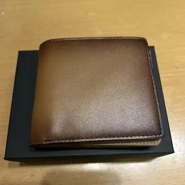 Raffaello 브라운 이단 접이식 지갑