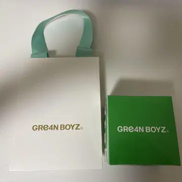 GREEN BOYZ 그린 박스와 봉투 세트