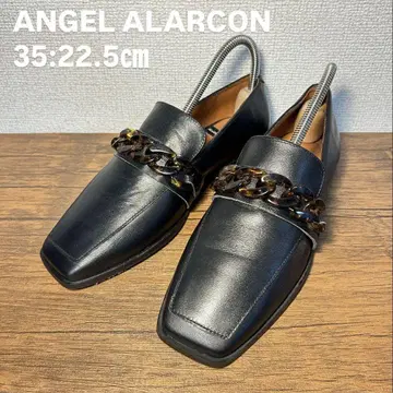 [ 새상품급 가성비 ] ANGEL ALARCON 블랙 로퍼 22.5cm