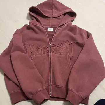 blessu zip hoodie 레드 M
