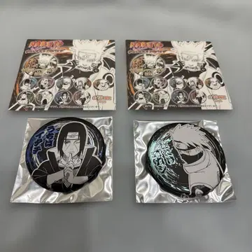 NARUTO 나루토 데컬렉션 캔뱃지 우치하 이타치, 하타케 카카시