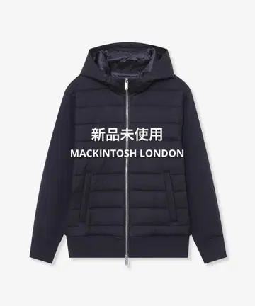 미사용 새상품 Macintosh 니트 콤비 후데트 아우터 M