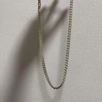 실버 체인 목걸이 실버