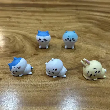치이카와 (먼작귀) 토끼 하치와레 피규어 5체 세트