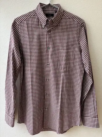 Paulsmith 폴스미스 긴팔 남성용 셔츠 빨간색 체크 플란넬 셔츠