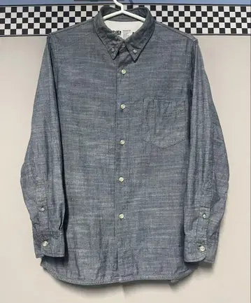 BLUCO 부루코 CHAMBRAY SHIRT 샴브레이 BD 긴팔 셔츠
