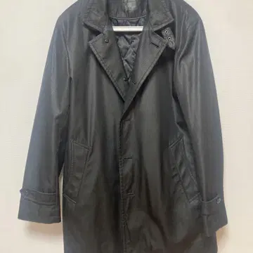 SUIT SELECT 블랙 트렌치코트 170/98