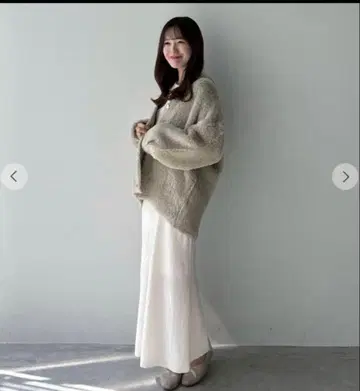 COCODEAL W 페이스 롱 페더 가디건