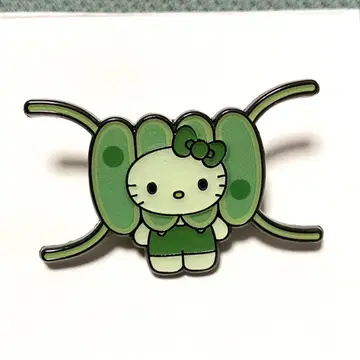 일본관 조류 헬로키티 핀 배지 간사이 박람회 키티 토게이카다모