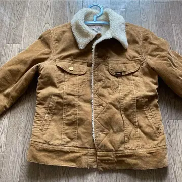 Lee 보아 자켓 카멜