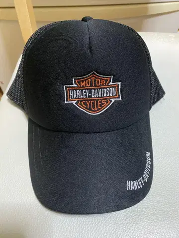Harley-Davidson 블랙 메쉬 캡