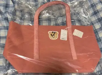 러브러리 바이 페이 올드 테디 걸 와펜 토트백