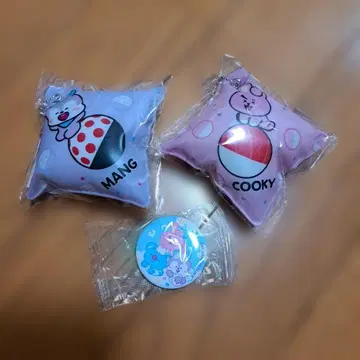 BT21 MANG COOKY 키링 & 캔뱃지