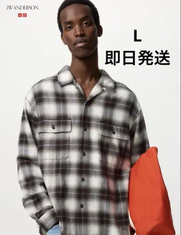 JW ANDERSON 브러쉬드 코튼 오버사이즈 셔츠 L 사이즈