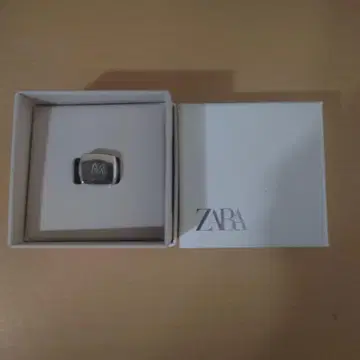 ZARA 심플 스퀘어 반지 M