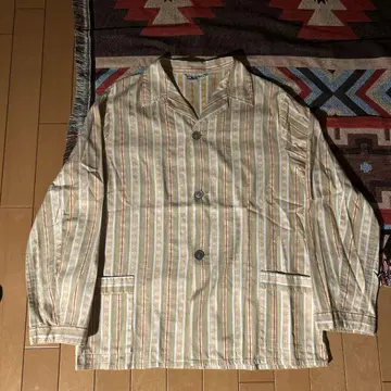 VINTAGE 스트라이프 파자마 셔츠