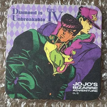 쿠죠 죠타로 & 히가시카타 죠스케 죠죠의 기묘한 모험 아트 코스터