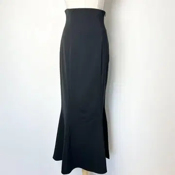 새상품급 FRAY I.D 프레이 아이디 머메이드 롱 스커트 1/M 블랙