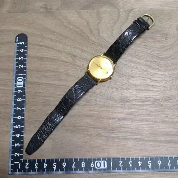 빈티지 TECHNOS 테크노스 남성용 2침 쿼츠