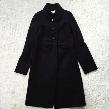 kate spade 프론트 리본 코트 도트 무늬 2