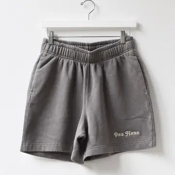 AT DAWN PAU HANA 스웨트 팬츠 새상품 S 그레이 숏