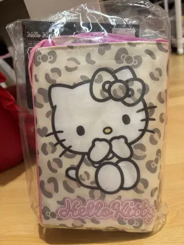 Hello Kitty 레오파드 무늬 에코백 시마무라