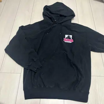 X-LARGE 블랙 후드티