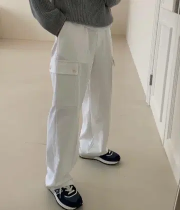 Didot.showroom 로우라이즈 카고 팬츠 (베이커 팬츠)