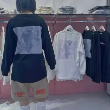 오버프린트 백프린트 블랙