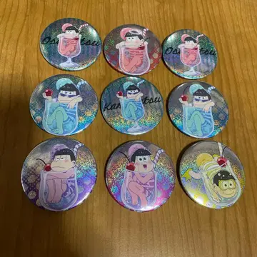 오소마츠 6쌍둥이 캔뱃지 9개