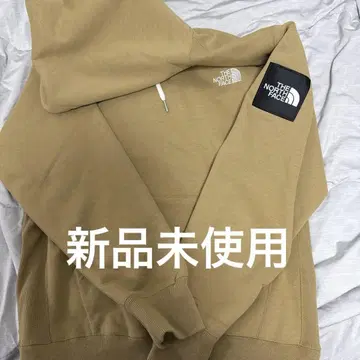 THE NORTH FACE 베이지 후드티 속기모