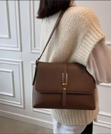 브라운 디자이너 백
