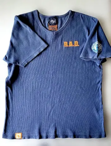 영화 [해원] 초회 R.A.D. 자수입 T셔츠 해상 보안청